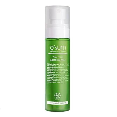 AUSOME Aloe Vera Beruhigendes, talgregulierendes, veganes Feuchtigkeitsspray-Serum 80 ml