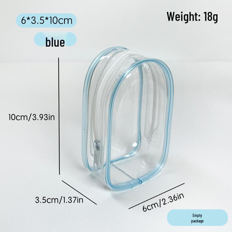 Labubu 4.0 Vinyl Dustproof Heart Code Doll Stroller Bag & Protective Case