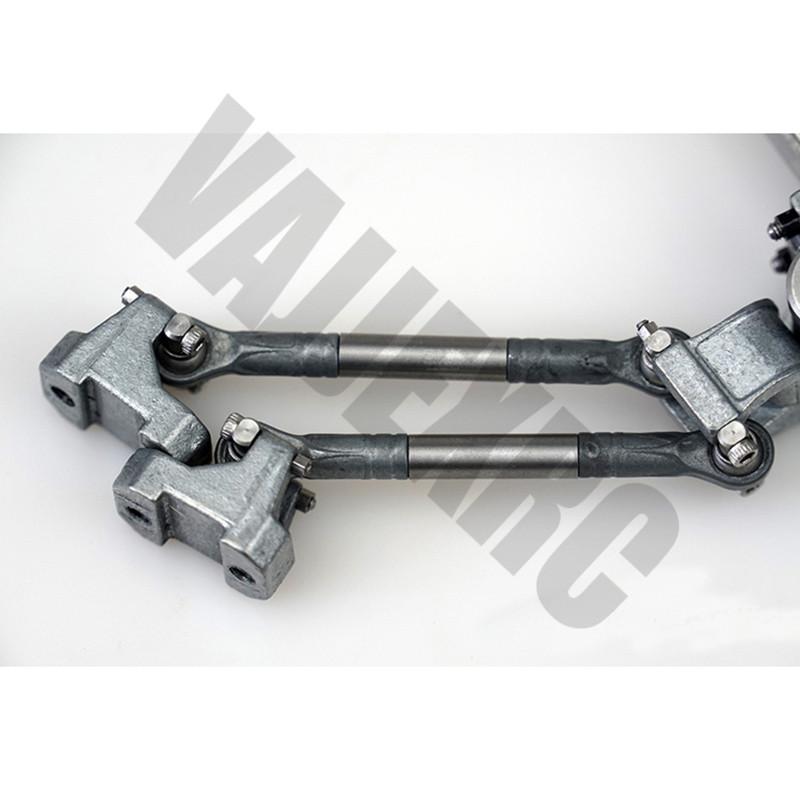 Metal Two-axle Rear Suspension Without Axle for 1/14 Tamiya Remote Control Truck Scania R620 R470 R730