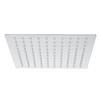 G1/2in Thread Wall Mounted Stainless Steel 8in Rainfall Showerhead Top Spray Shower Head Bathroom