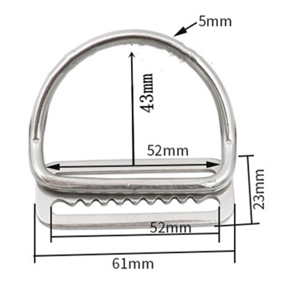 Diving D-ring 316 Stainless Steel Corrosion-resistant