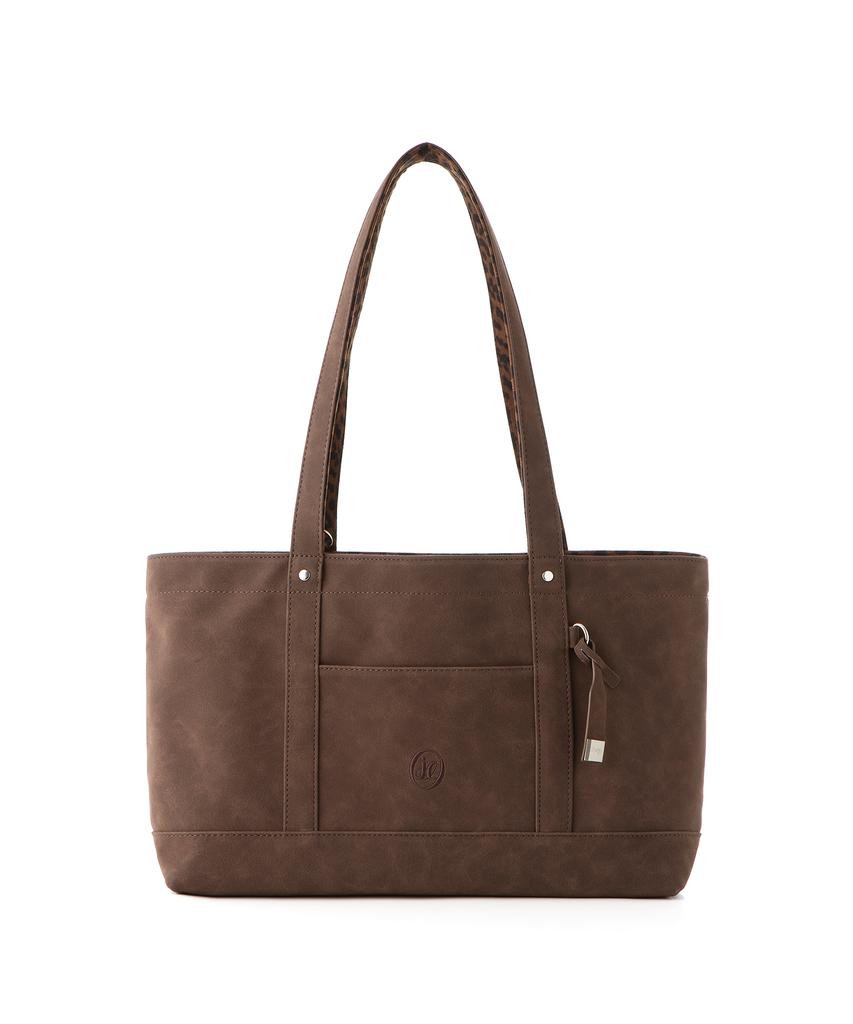 Jolly Reversible Bena Bag - Black/Suede Dark Brown