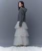 Deotiseu Angora Cream Cable Hood Knit_Tt5W303Ch
