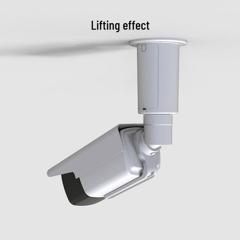 Xintai Gongjian Universal Hidden Cable Aluminum Surveillance Bracket CN plug (adapter included)