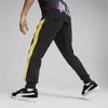 Puma X Trolls T7 Track Pants High Waist Cuffed Knit Sports Pants Kids bottoms Black 624855-01