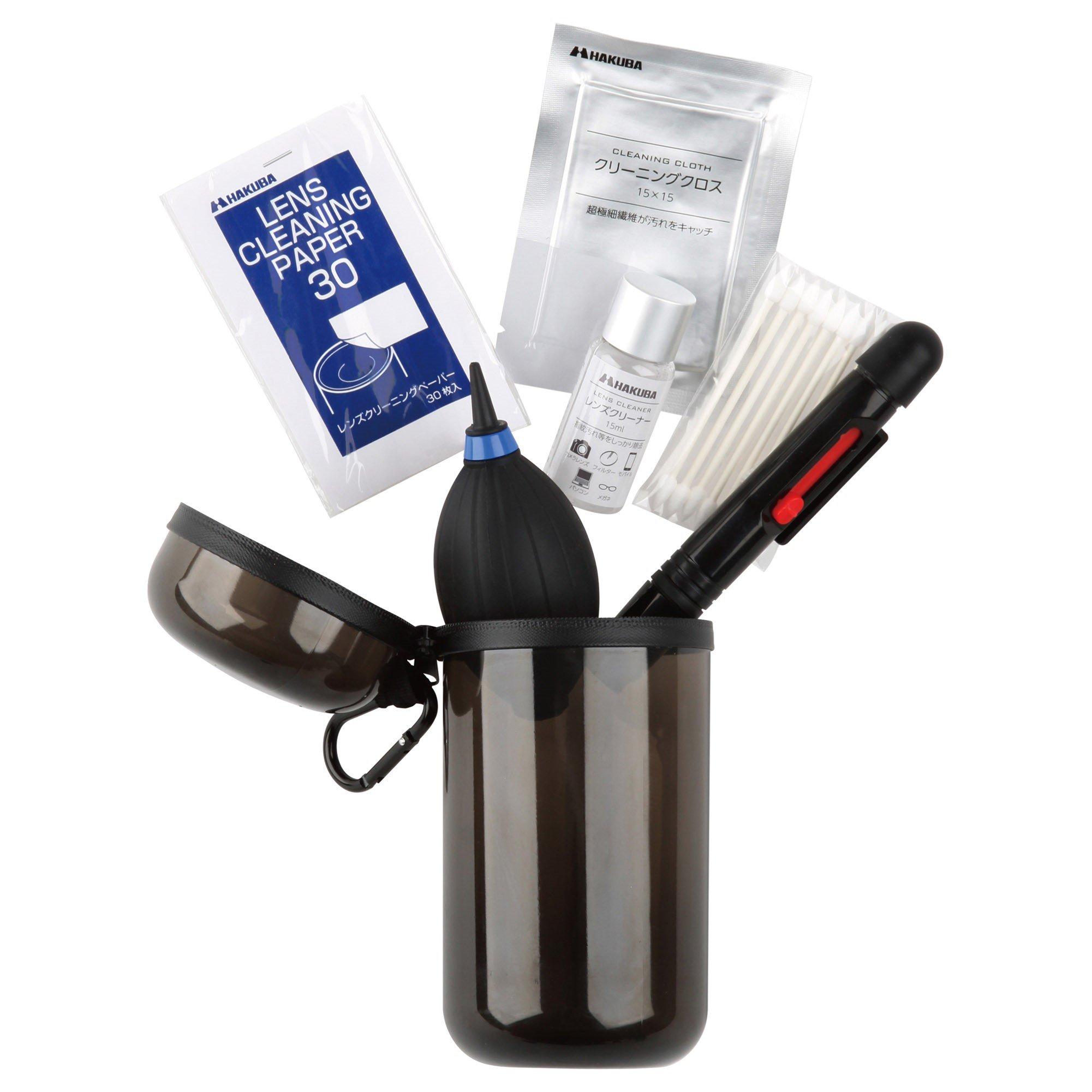 Hakuba Camera Maintenance Supplies Set KMC-73 Travel Kit 6 Portable Bottles 6-Piece