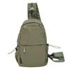 Urban Nylon Chest Bag With Design For Daily Use Men Women