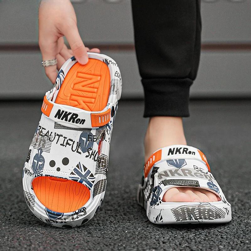 Male Slipper Summer Casual Men's Shoe Beach Elegant Mascullino Eva Pvc Rubber Low Price Fun Slides Designer Luxury Adult Sale