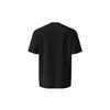 Li-Ning Paris Fashion Week Logo Print Short Sleeve T-Shirt Men Tops Black AHSN905-3