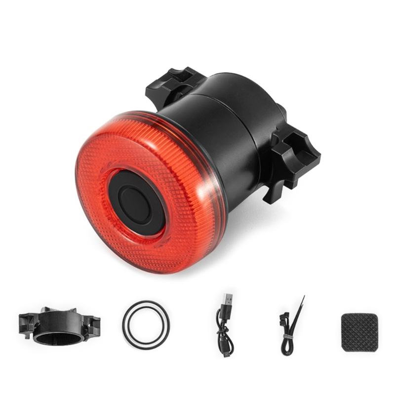 Cycling Warning Brake Light Brake Sensing LED Brake Light Bicycles Brake Taillight Turning Light Watertight Tail Lamp