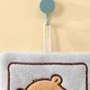 Capybara Kids Hand Towels Soft Microfiber Quick Drying Absorbent Washcloths for Kitchen and Bathroom