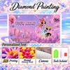 The Powerpuff Girls 5D DIY Diamond Painting Custom Name Text, Full Drill Rhinestone Mosaic Art Home Gift