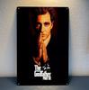 The Godfather Retro Movie Metal Poster Tin Sign Xcm PlateAluminum