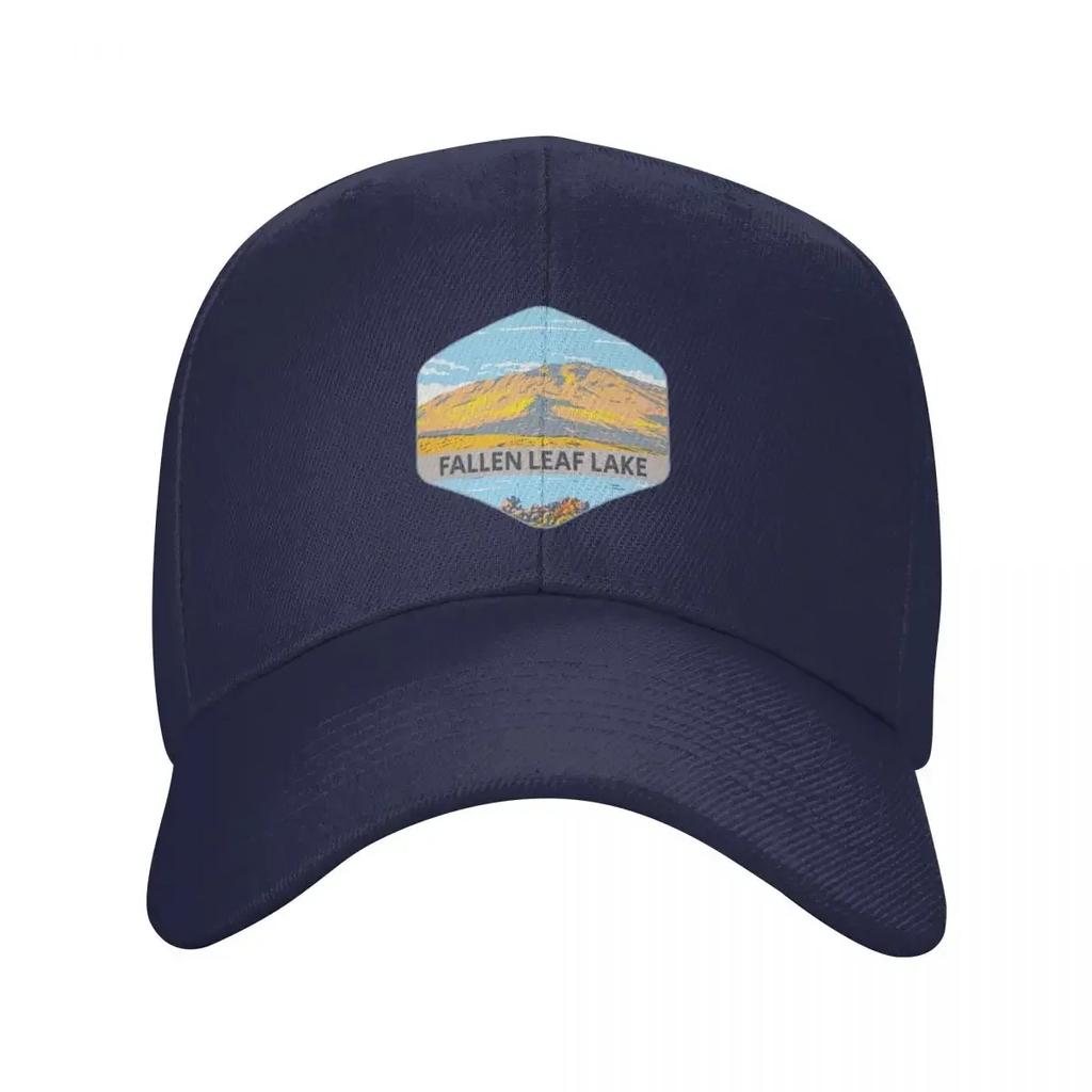 Fallen Leaf Lake California Baseball Cap Anime Birthday Snap Back Hat For Girls Mens
