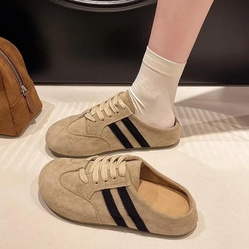 Fashion 2025 Summer New Fashion Trend Women's Casual Shoes Fashion Style Round Toe Soft Comfortable Flat Shoes Outdoor Casual Shoes