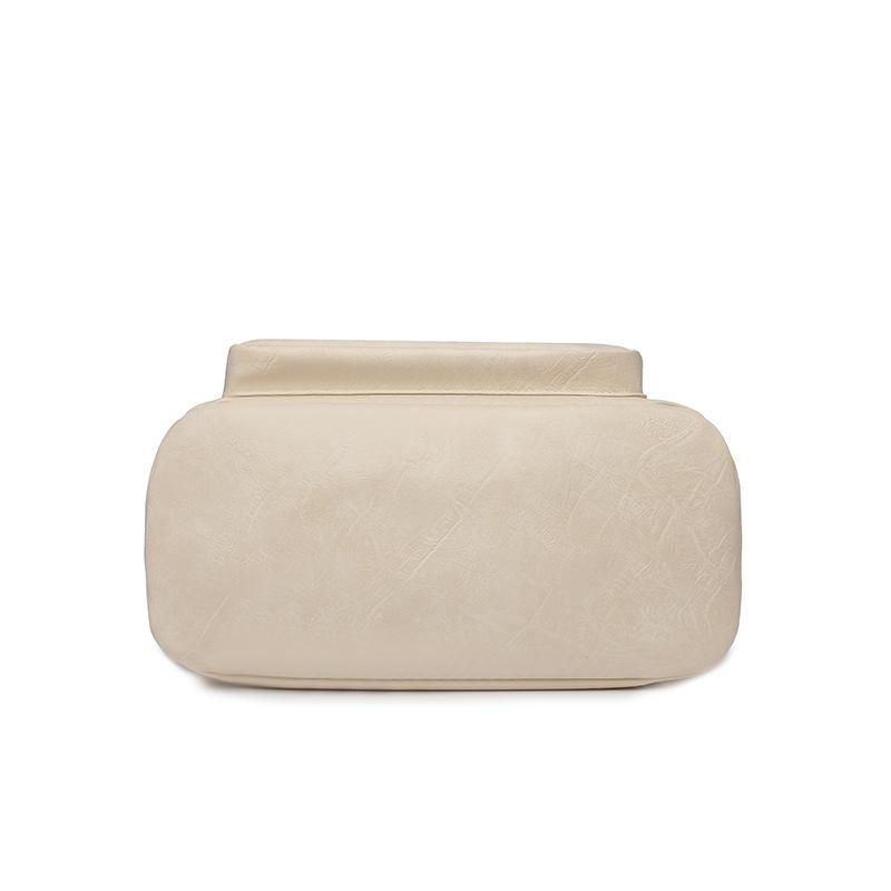 Plecak damski w stylu retro, plecak PU o dużej pojemności