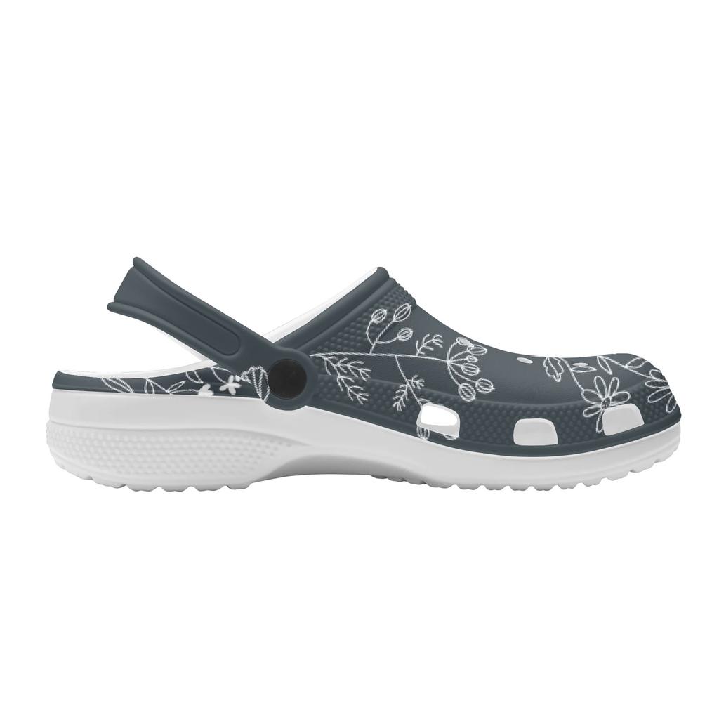 Summer Printed EVA Casual Clogs for Women Men Soft Sole Lightweight Slip On Sandals Slippers Soft Sole Summer Shoes Daily Comfort