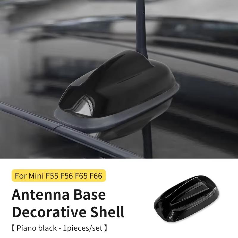 Car Exterior Trim Antenna Decoration Cover Sticker For MINI Cooper S JCW F65 F66 F56 F55 Car-Styling Accessories