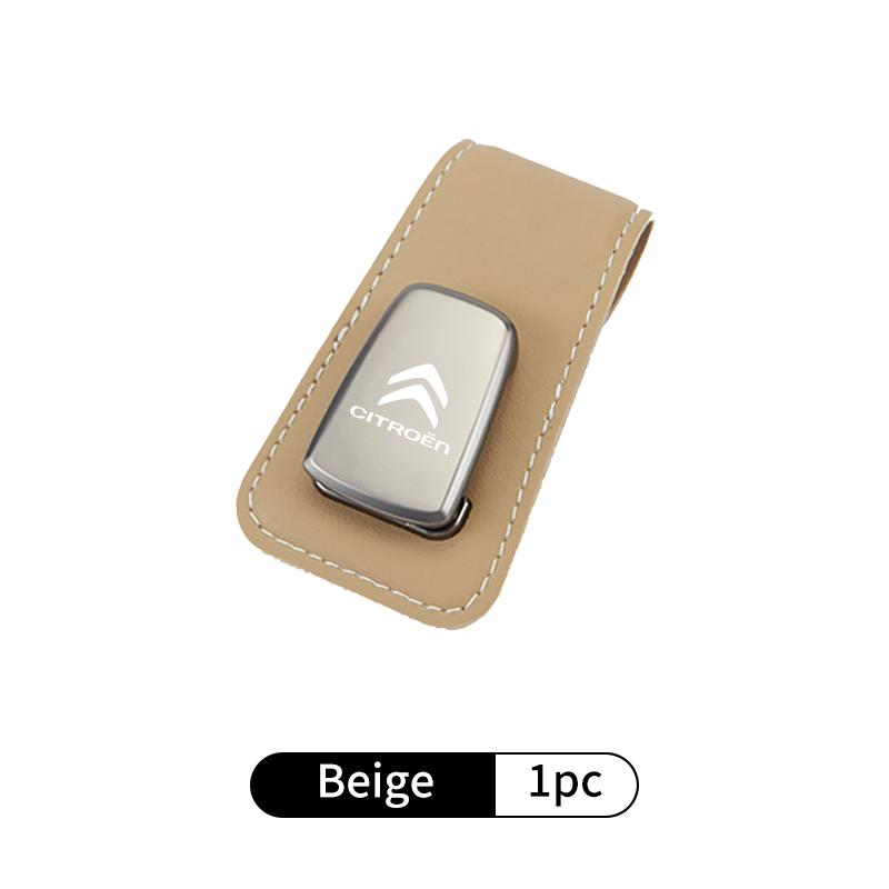 Car Glasses Holder Strong Magnet Sun Visor Eyeglasses Card Clip For Citroen Jumper Celysee Cactus Picasso Aircross Saxo Grand