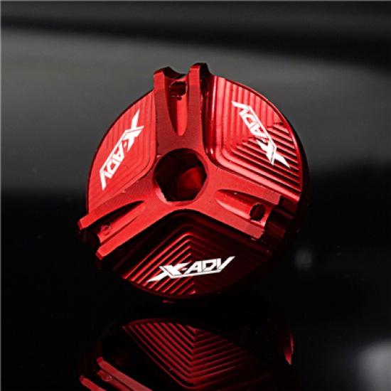 

Аксесуари для мотоциклів XADV Кришка бака передньої гальмівної рідини та кришка заливного порту для HONDA XADV 750 X-ADV 750 300 750 1000 червоний