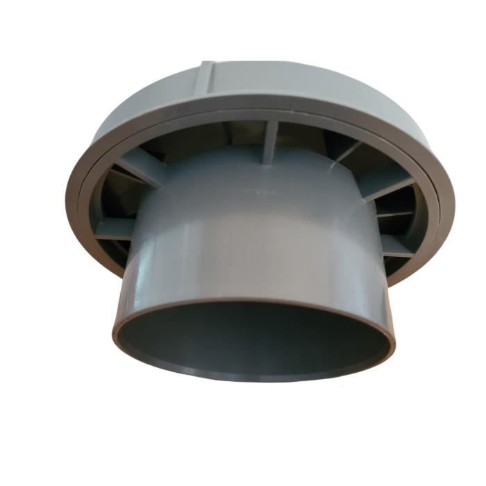 Chapeau De Ventilation Ø 100 Mm Gris Outile