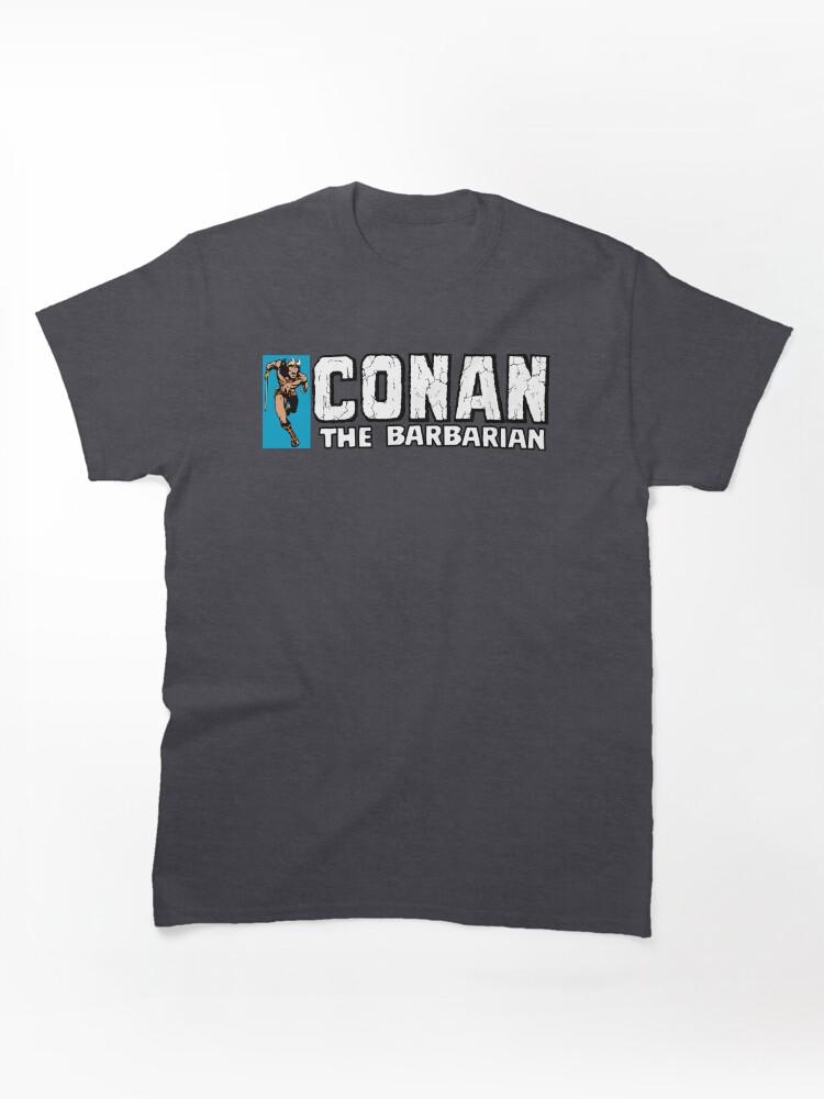 Conan the Barbarian CONAN THE BARBARIAN TITLE ART REPRODUCTION Classic Unisex T-Shirt