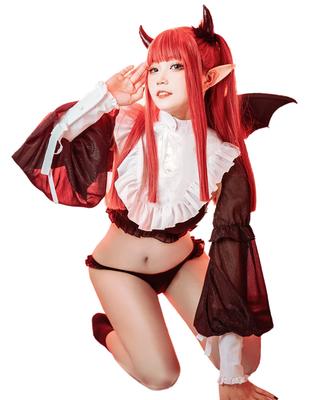 Cette poupée tombe amoureuse Umi Kitagawa Cosplay Halloween Succube Lizkyun [milky time] déguisement