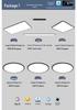 Smart Minimalist Ceiling Light with Full Spectrum Eye Protection for Living Rooms