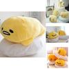 Adorable Large Gudetama Plush Pillow Soft Cuddle Cushion With Premium Pp Cotton Filling