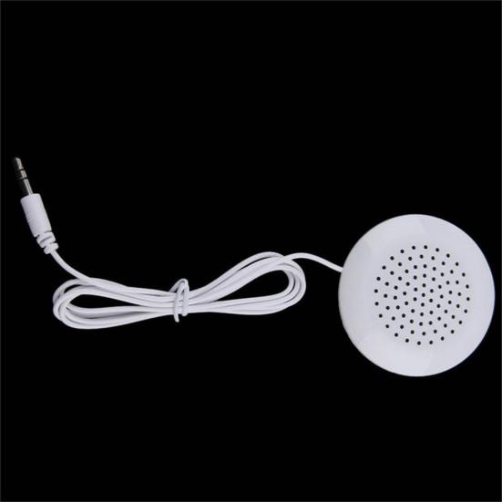 3.5mm Plug Mini Portable Stereo Pillow Speaker for MP3 MP4 Player for iPod for iPhone