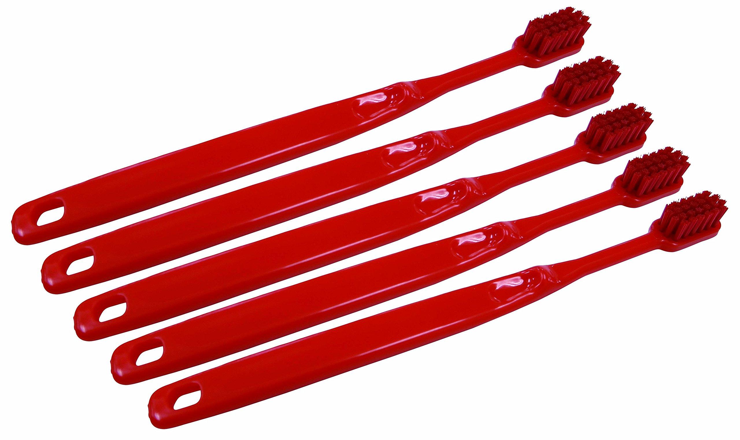 

HP Toothbrush-type Brush, Red, Pack of 5
