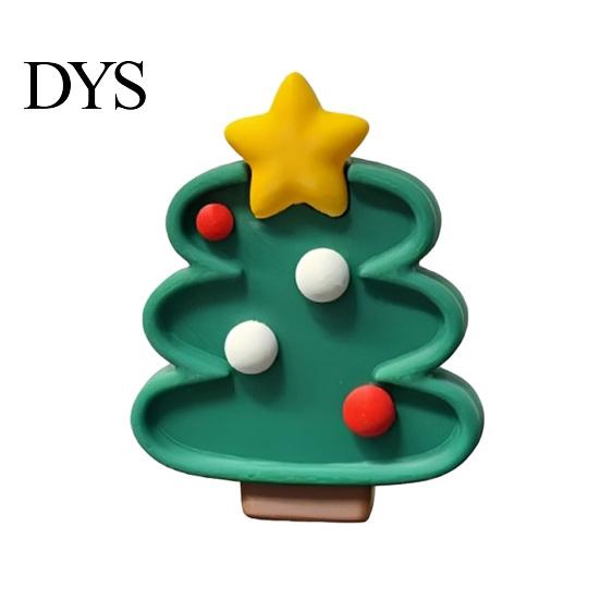 Kitchen Decor Magnet Christmas Tree Refrigerator Magnet, 3D Printed Fridge Magnetic Note Holders Holiday Accessory for Cabinets Whiteboards Decorative