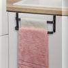 Rust-resistant Cabinet Door Towel Rack Hanging Towel Bar Durable Kitchen Towel Holder  Bathroom