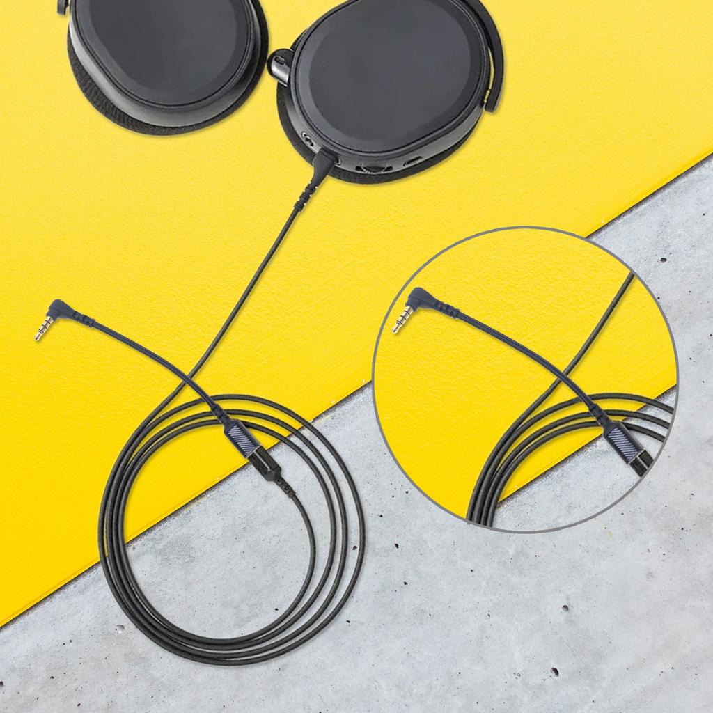 3.5mm Short Connection Line 4-pole for Arctis 3 Arctis 7 Arctis 5 Arctis Pro Sound Card Connect Wire Headphone Cable