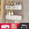 Gunmetal No-Drill Triangular Bathroom Shelf - Space Aluminum Corner Storage Basket