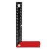 Carpenter Square Ruler Metric 300mm Aluminum Alloy Framing 90 Degree Right Angle Measurement Adjustable Marking