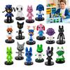 Miniatur-Tierfigur 6/12/18 Stück Horror-Spiel-inspirierte Figur, Cartoon-Sammlerfigur, Charakterstatue PVC-Statue, Geschenke für Fans Dekorativ