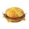 Simulated Burger Burger Model Children 's Toy Refrigerator Magnet Role-playing Games Market Stall High Quality
