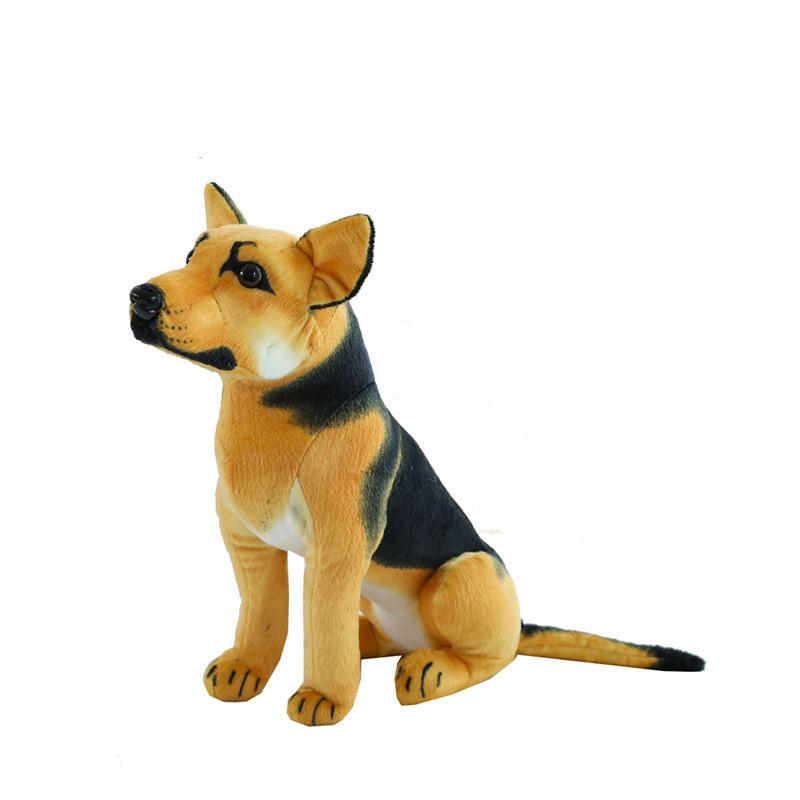 Realistic Dog Plush Toy Adorable Sheepdog Shar Pei Dalmatian Long Ear Dog Gift