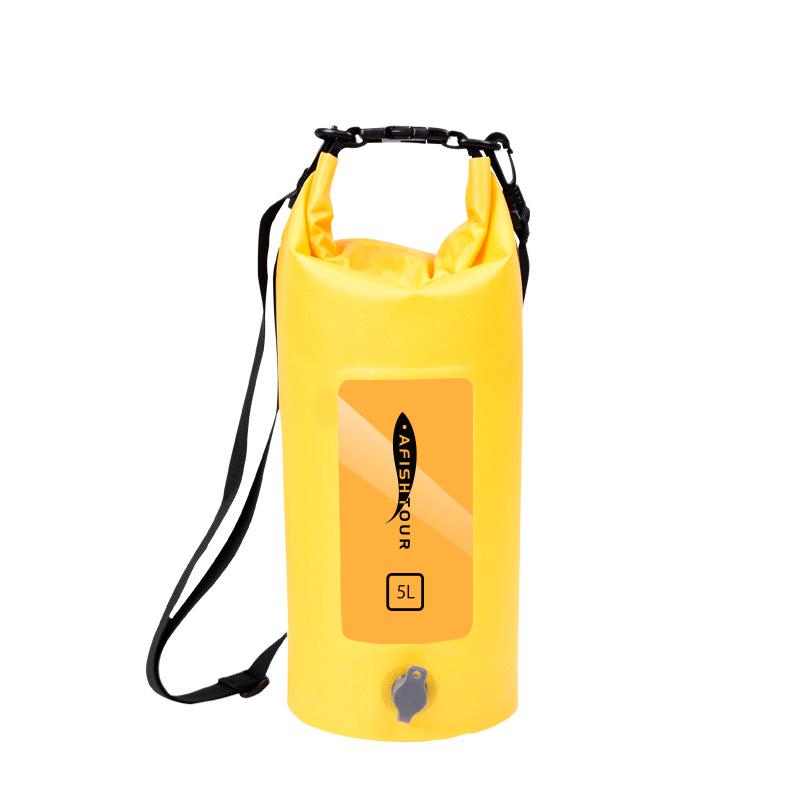 Waterproof Foldable Outdoor Bag for Rafting, Trekking, and Sports 5L