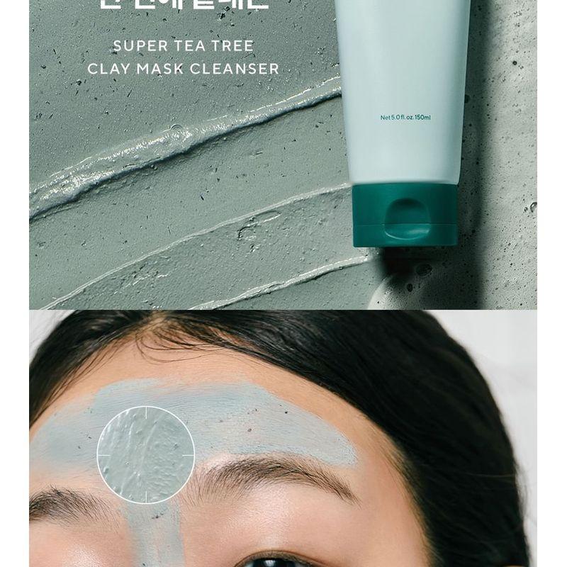 AROMATICA Super Teebaum-Tonerde-Masken-Reiniger