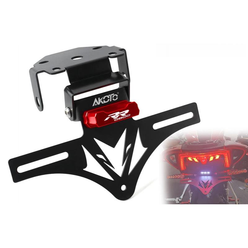 Tail Eliminator Accessories FOR QJMOTOR SRK800 SRK 800 800RR 2024 2025+ Motorcycle CNC Fixed Foldable License Plate Holder