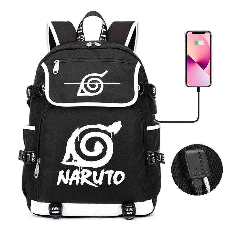 Backpack Day Manga Cartoon Printing Student School Bag Business Large Capacity Usb Computer Bag