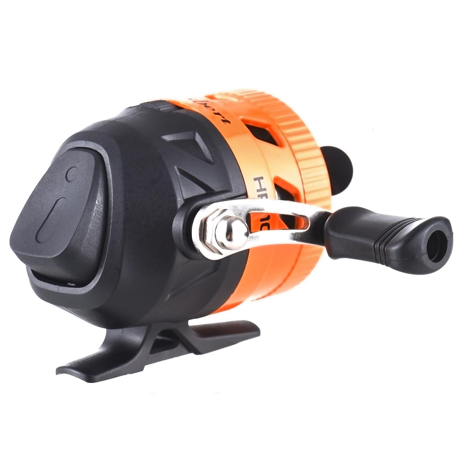 

6.6 8.8 фунта Плавный фрикцион Спиннинговая катушка Высокоскоростная 3.4:1 Передаточное число Правая рука Предварительно намотанная рыболовная катушка оранжевый