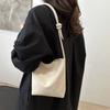 Chic Black Pu Bucket Bag For Women Stylish And Spacious Fall Fashion Handbag