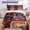 Arsenal Customize Your Name Bedding Set Breathable Duvet Cover with Pillowcases Home Decoration Birthday Gift