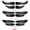 For BMW E90 F10 F30 F20 F34 F07 X3 F25 X5 F15 E70 X1 E84 Carbon Fiber PVC 4pcs Car Door Anti-Kick Pad Stickers Protector Films