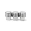 1 unidad 1/8" 1/4" 3/8" 1/2" 3/4" 1" 1-1/4" 1-1/2" 2" Pt Npt Macho Acero Inoxidable 304 Tapa Tapón de Extremo Cuadrado Accesorio de Tubería