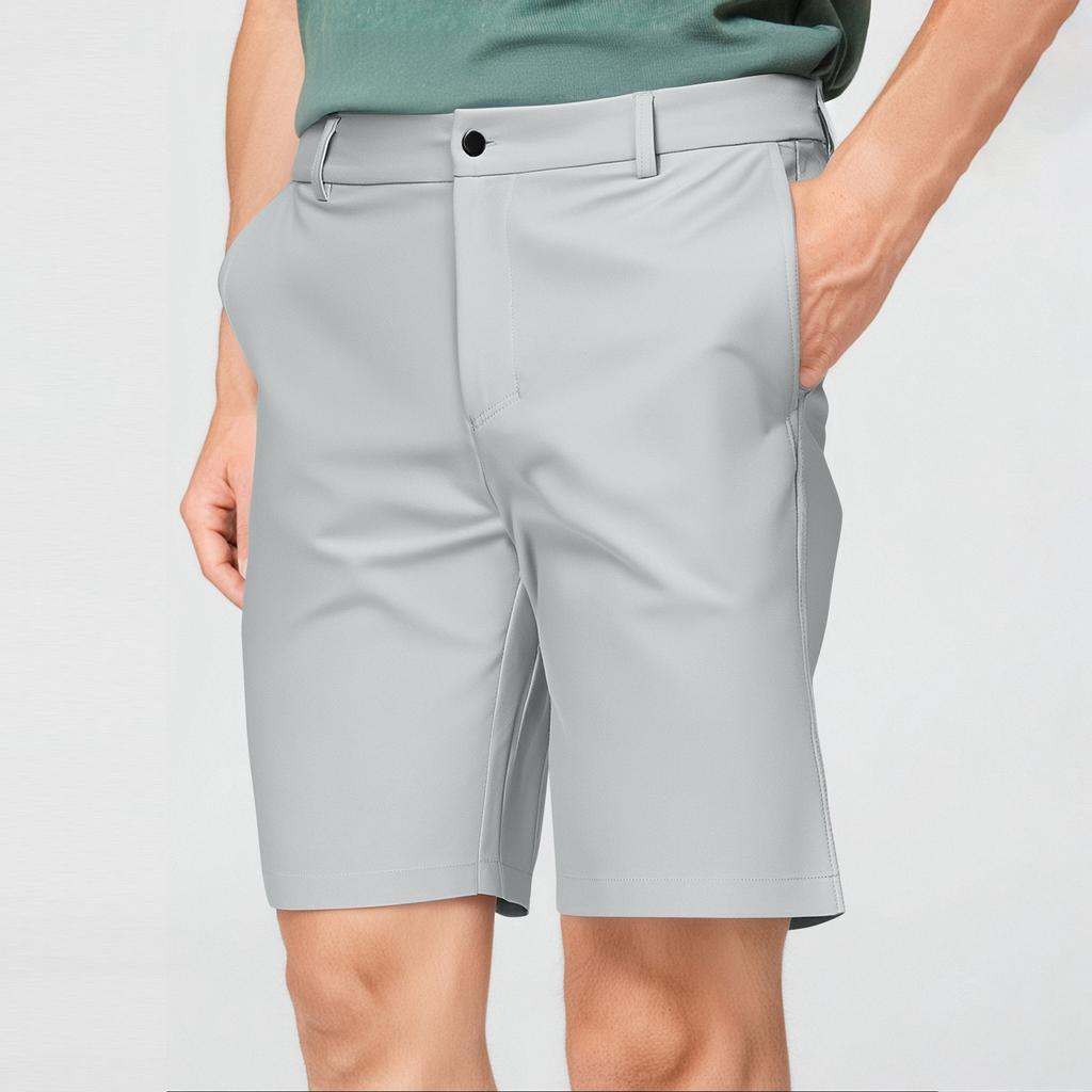 Men's Summer Loose Outdoor Sports Multi-Pocket Cargo Shorts Casual Pants Quarter Pants