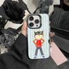 Charlie and Lola Cartoon Phone Case For iPhone 17,16,15,14,13,12,Pro MAX Black Matte Shockproof Cover